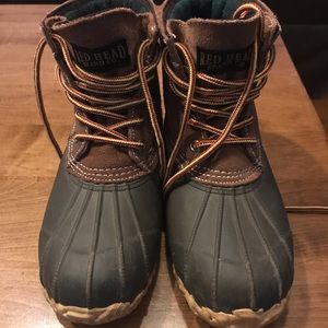 Red Head duck boots women’s size 8
